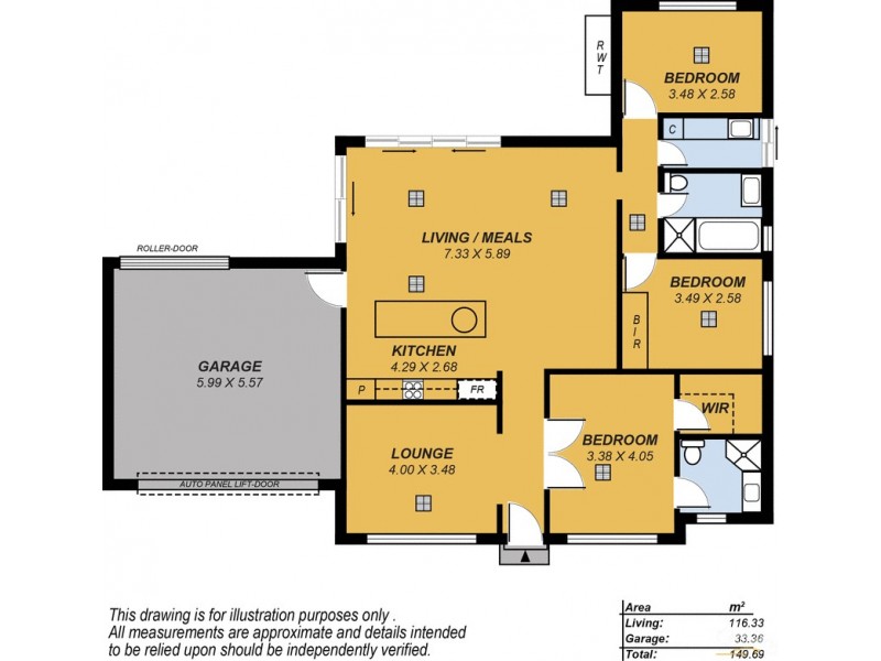 1 Day Street, North Brighton SA 5048 Floorplan