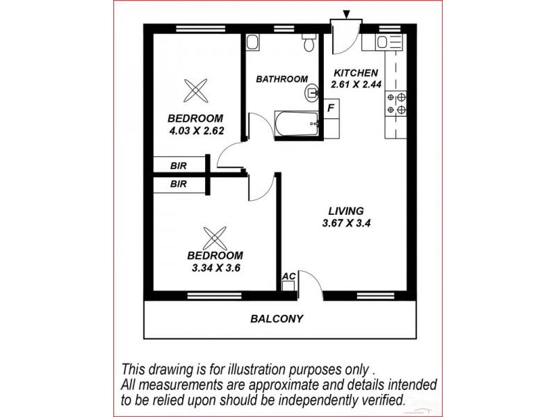 10/57 Wattle Avenue, Hove SA 5048 Floorplan