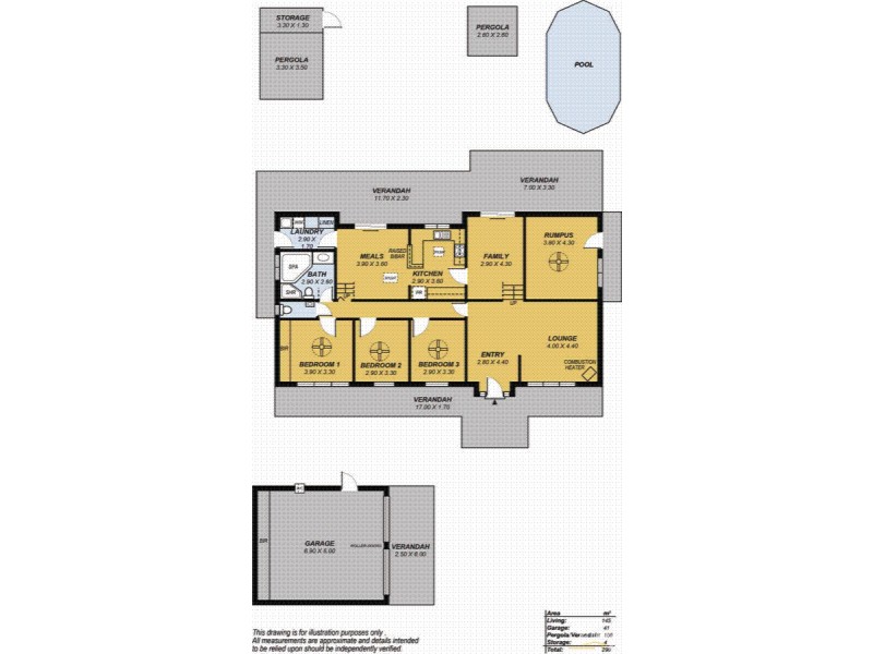 11 Karoona Crescent, Seacombe Heights SA 5047 Floorplan