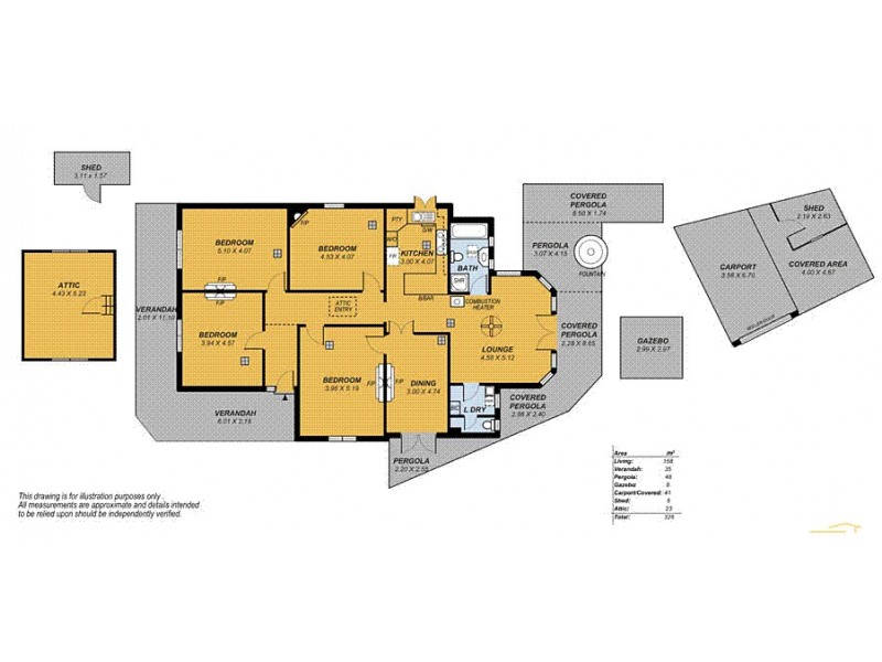 2 East Avenue, Black Forest SA 5035 Floorplan