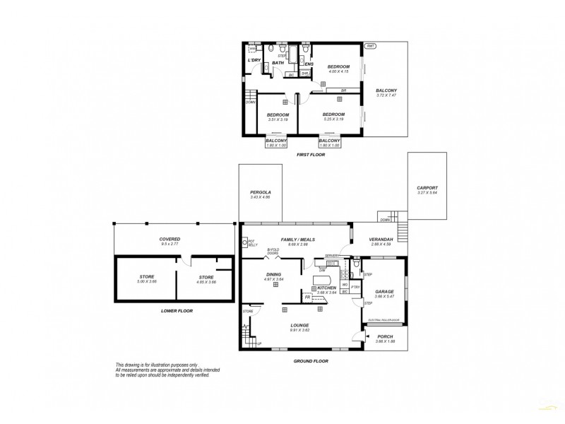 3 Wookata Crescent, Seaview Downs SA 5049 Floorplan