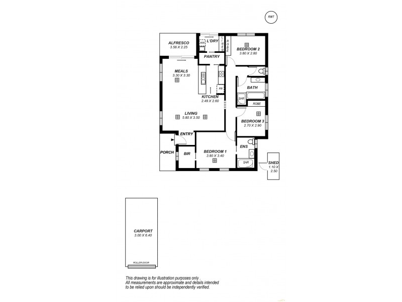 37A Chatham Road, Keswick SA 5035 Floorplan