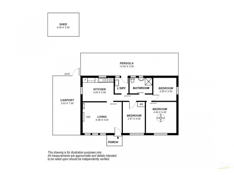 4 Harrow Street, Dover Gardens SA 5048 Floorplan