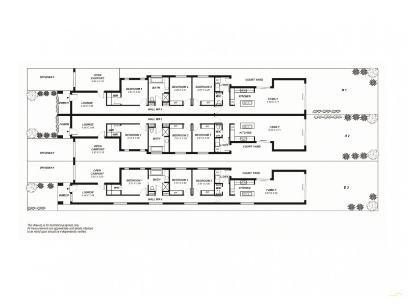 2A – 2C Oldsmobile Terrace, Dudley Park SA 5008 Floorplan
