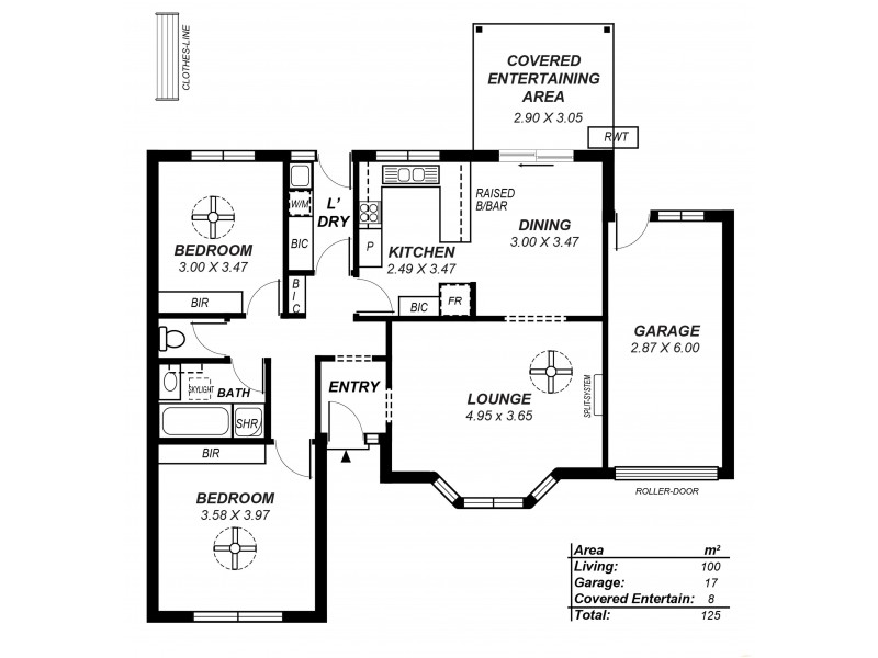1/356 Morphett Road, Warradale SA 5046 Floorplan