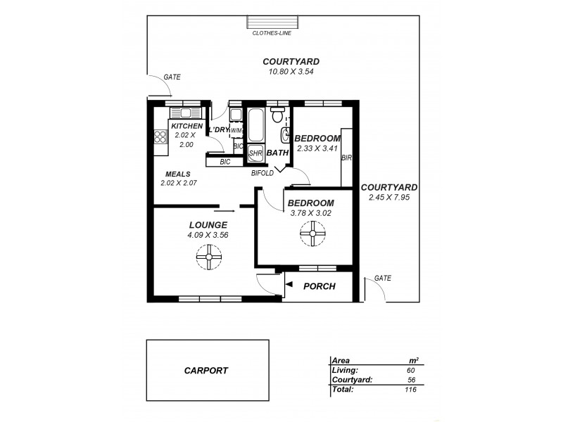 6/1 Ormonde Avenue, Warradale SA 5046 Floorplan