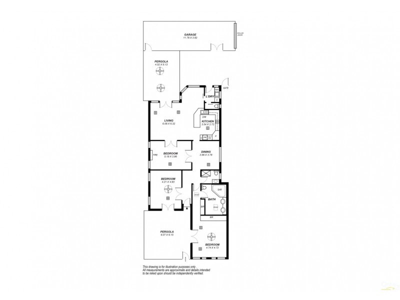 48 Wheatland Street, Seacliff SA 5049 Floorplan