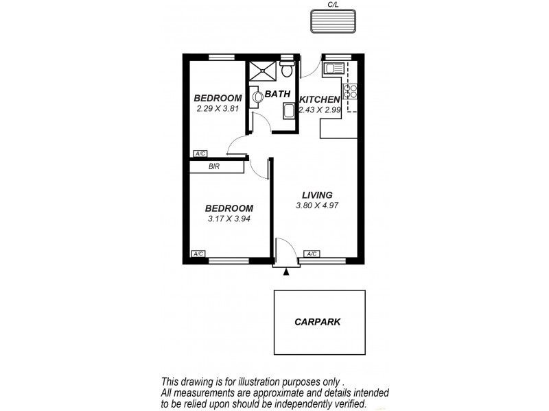5/236 Sir Donald Bradman Drive, Cowandilla SA 5033 Floorplan