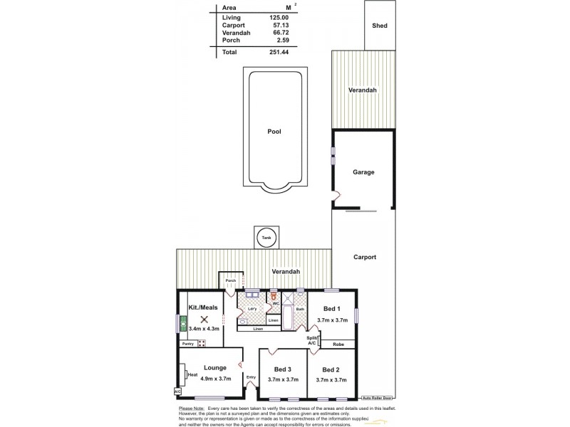 23 Lucas Street, Reynella SA 5161 Floorplan