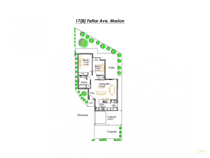 17B Fetlar, Marion SA 5043 Floorplan