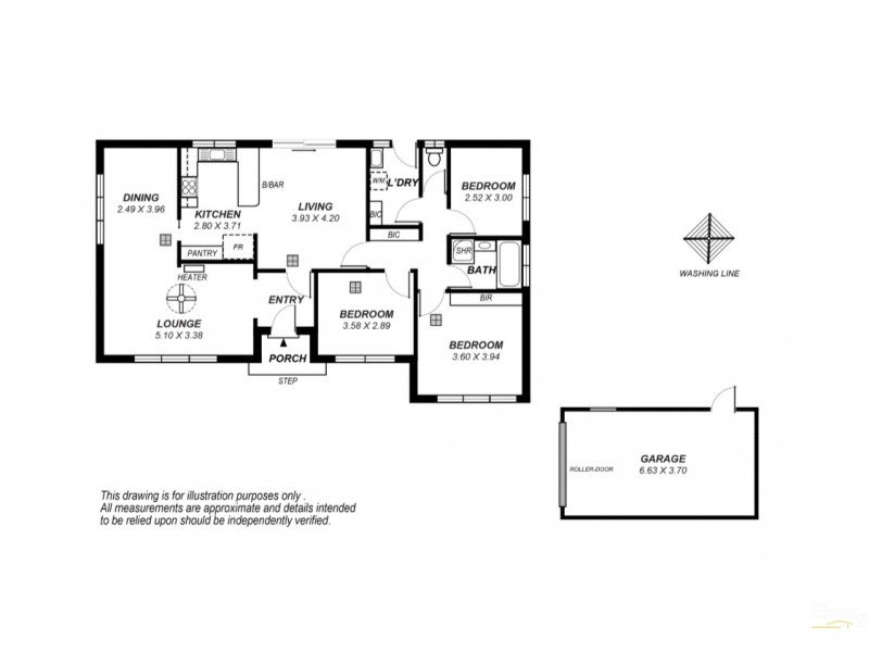 8 Branson Boulevard, Pasadena SA 5042 Floorplan