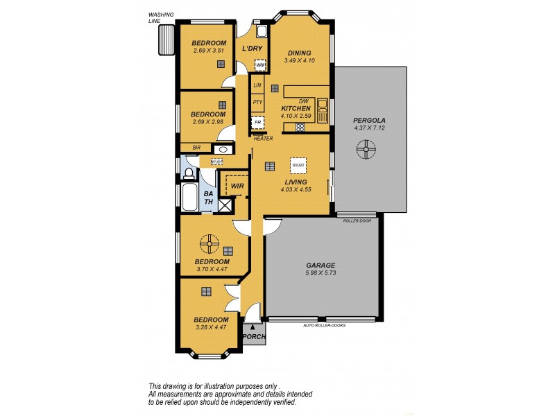 15 Cranbourne Drive, O’halloran Hill SA 5158 Floorplan