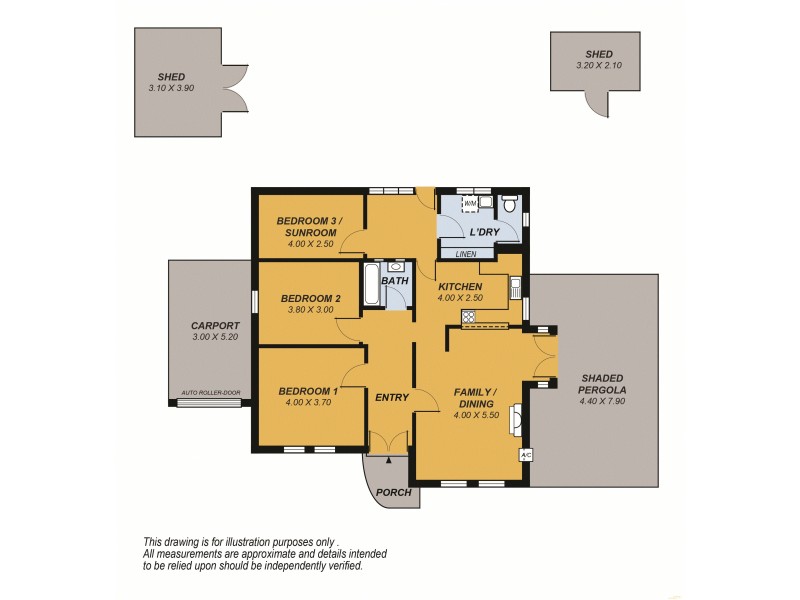 9 Grenfell Street, Hove SA 5048 Floorplan