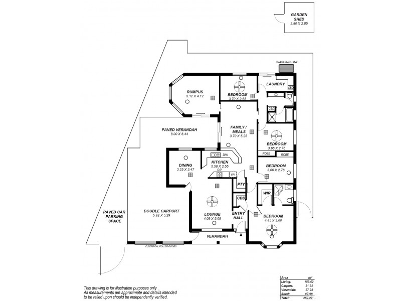 29 Curlew Street, Sheidow Park SA 5158 Floorplan