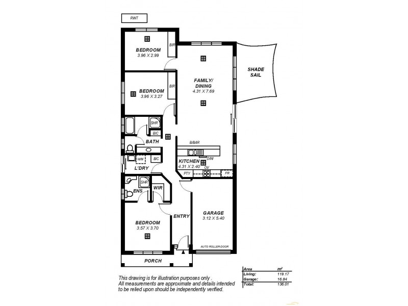 17 Manos Court, Seacliff Park SA 5049 Floorplan