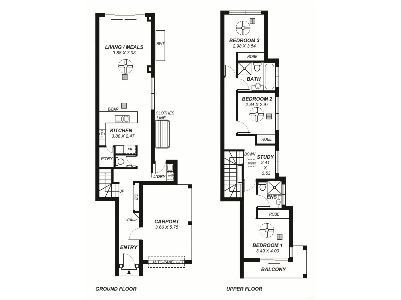 51H Quick Road, Mitchell Park SA 5043 Floorplan