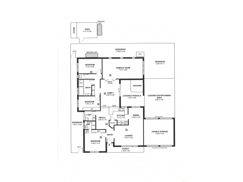23 Glencoe Road, Reynella East SA 5161 Floorplan