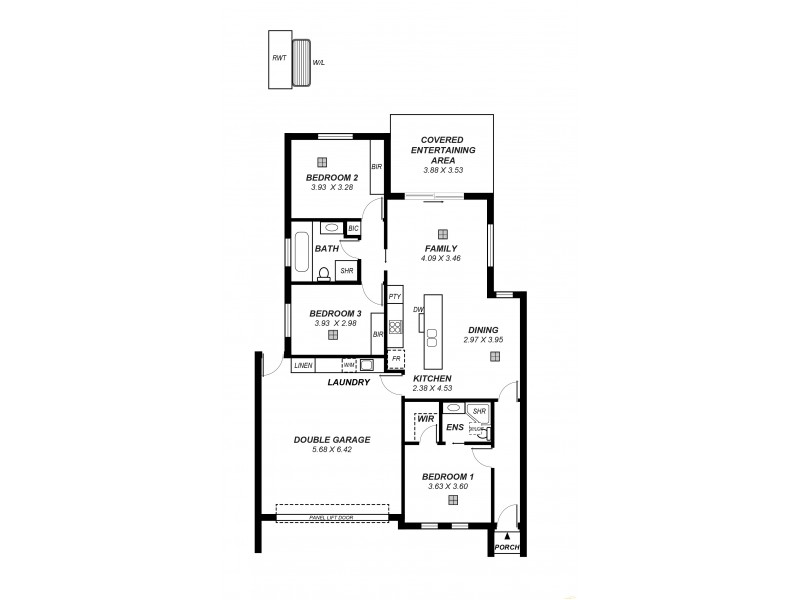 1B Kathleen Street, Dover Gardens SA 5048 Floorplan