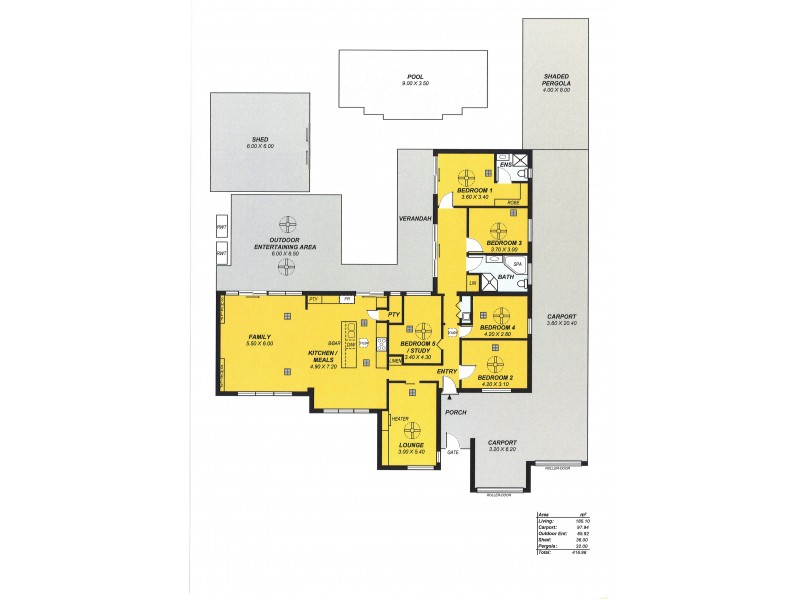 17 Pine Avenue, Warradale SA 5046 Floorplan