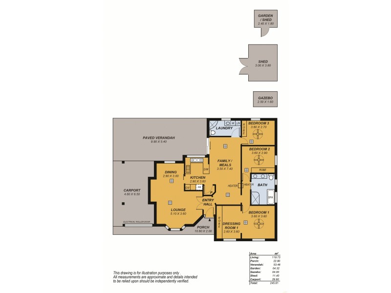 5 Forresters Road, Hallett Cove SA 5158 Floorplan
