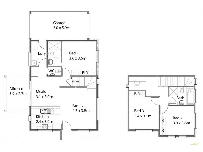 1/330 Brighton Road, North Brighton SA 5048 Floorplan