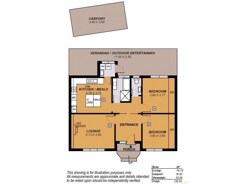 185 Diagonal Road, Warradale SA 5046 Floorplan