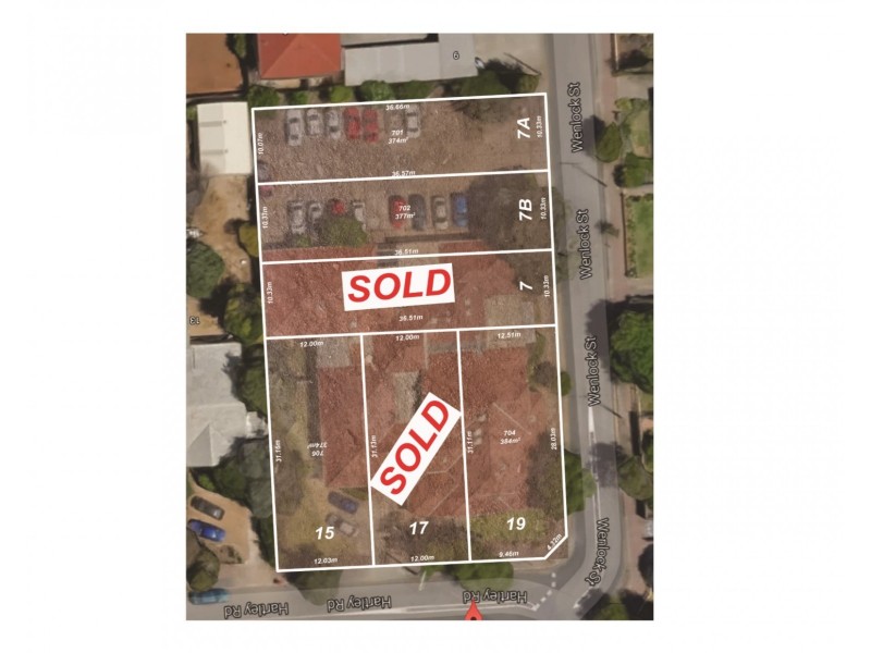 7-7A-7B-15-17-19 Wenlock Street & Hartley Road, Brighton SA 5048