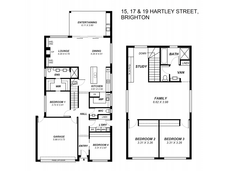 7-7A-7B-15-17-19 Wenlock Street & Hartley Road, Brighton SA 5048 Floorplan