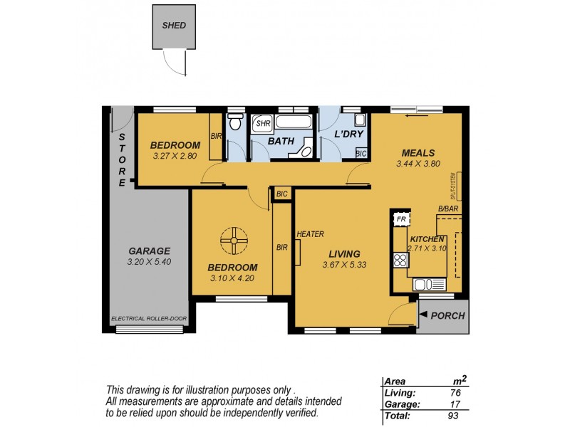 2/8 Barnett Terrace, Seacliff Park SA 5049 Floorplan