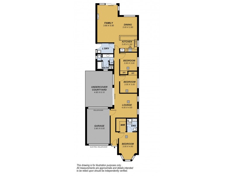 8a White Crescent, Seacombe Gardens SA 5047 Floorplan
