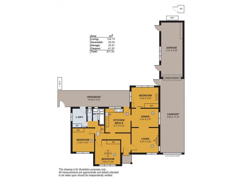 26 Frederick Street, Glengowrie SA 5044 Floorplan