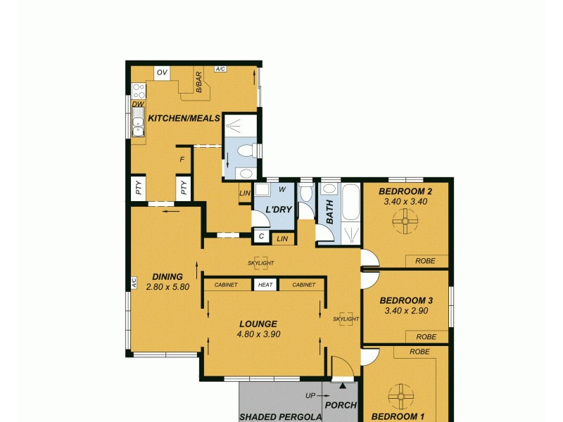 77 Lewis Street, South Brighton SA 5048 Floorplan