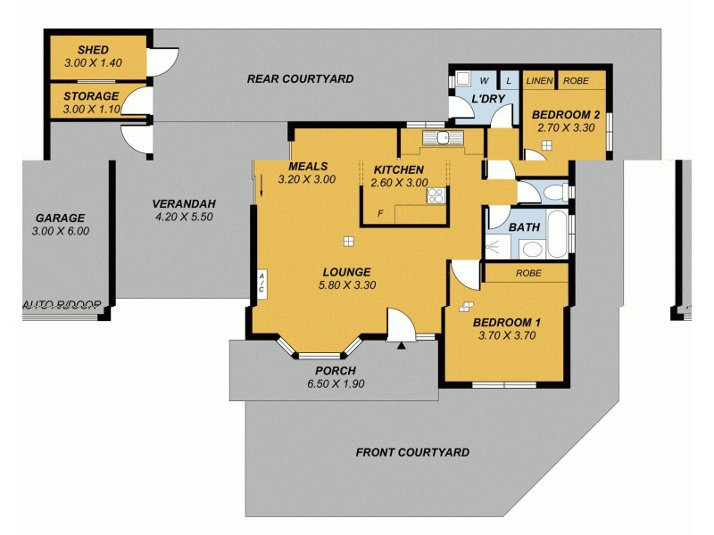 4/1 Diagonal Road (Access Via Clayton Place), Glenelg East SA 5045 Floorplan