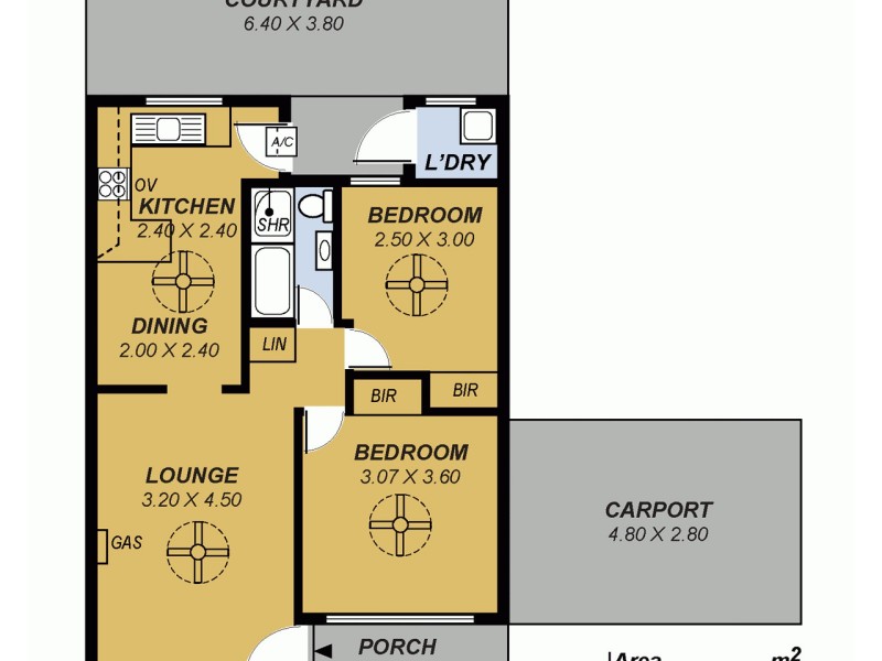 1/18 Avalon Road, Marion SA 5043 Floorplan