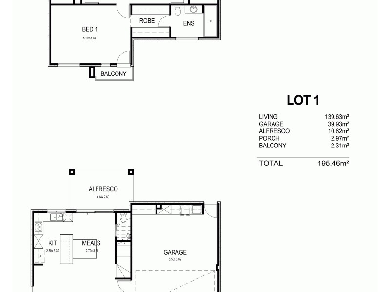 9b – 9d Manfred Street, Plympton SA 5038 Floorplan