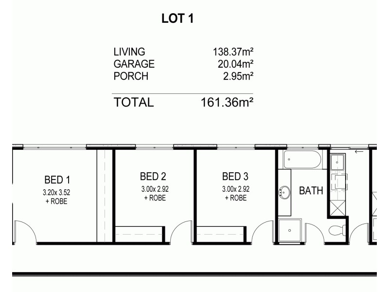 5A – 5C  Judith Avenue, Holden Hill SA 5088 Floorplan