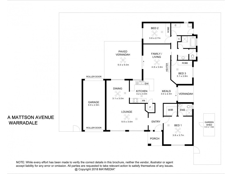 4a Mattson Avenue, Warradale SA 5046 Floorplan
