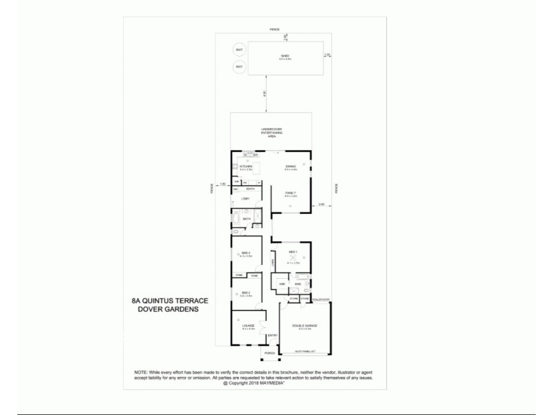 8a Quintus Terrace, Dover Gardens SA 5048 Floorplan