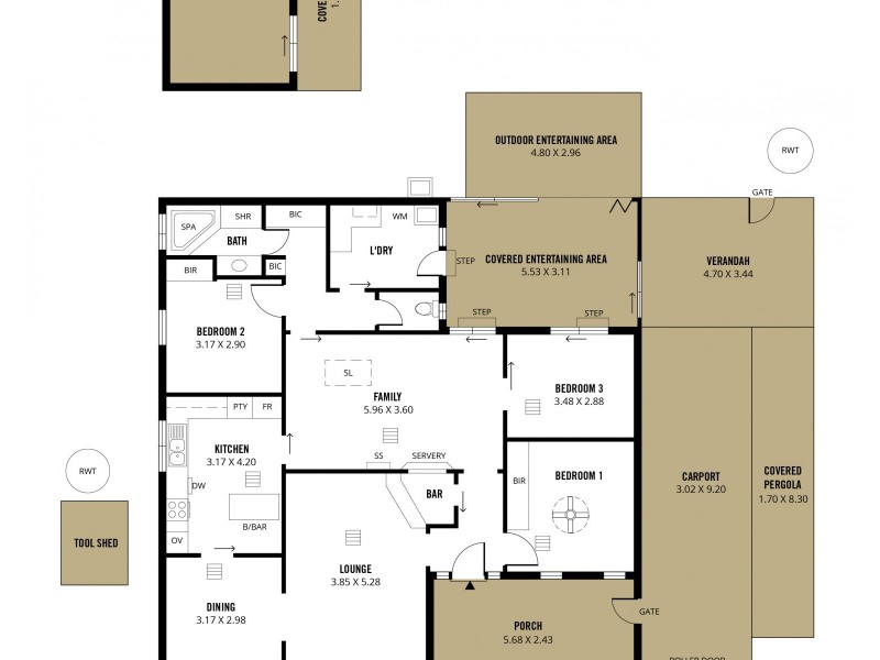 23 Eloise Avenue, Hallett Cove SA 5158 Floorplan