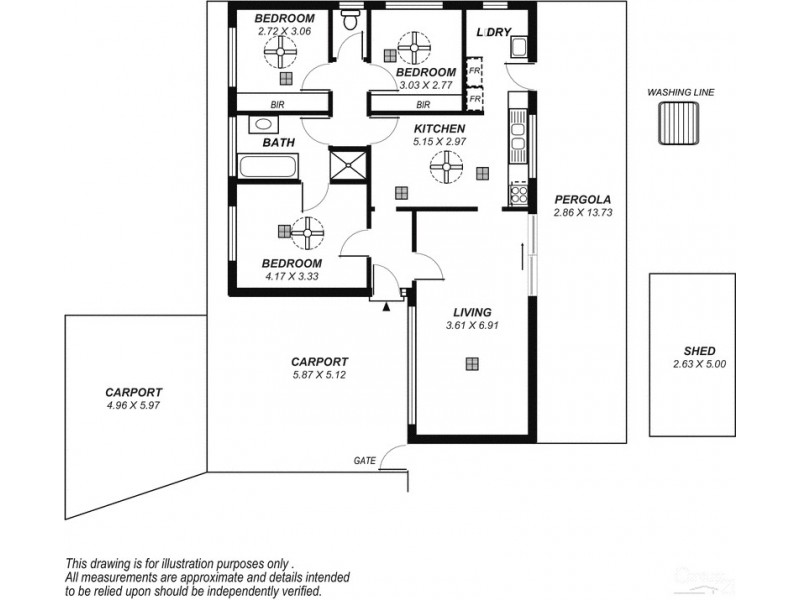 23 Cooke Street, Findon SA 5023 Floorplan