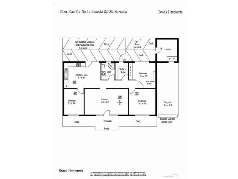 13 Pimpala Road, Old Reynella SA 5161 Floorplan