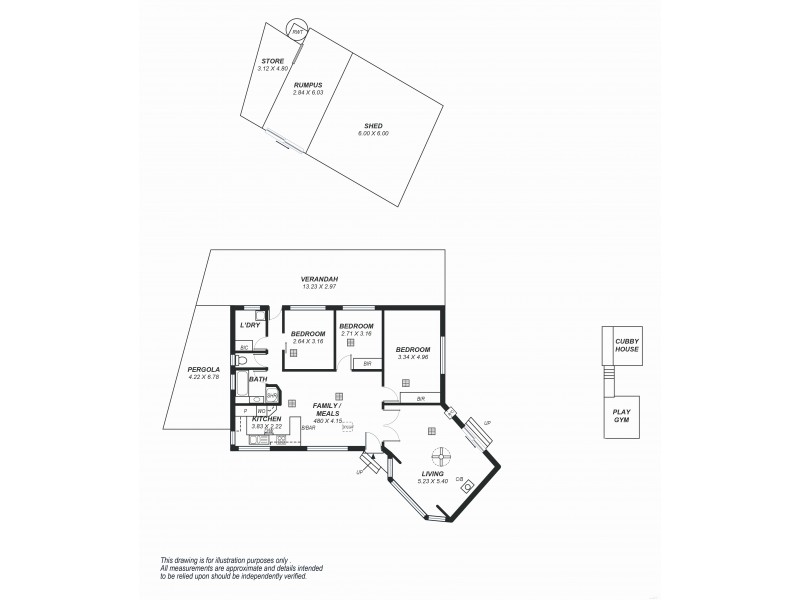 17 Dalkeith Avenue, Morphett Vale SA 5162 Floorplan