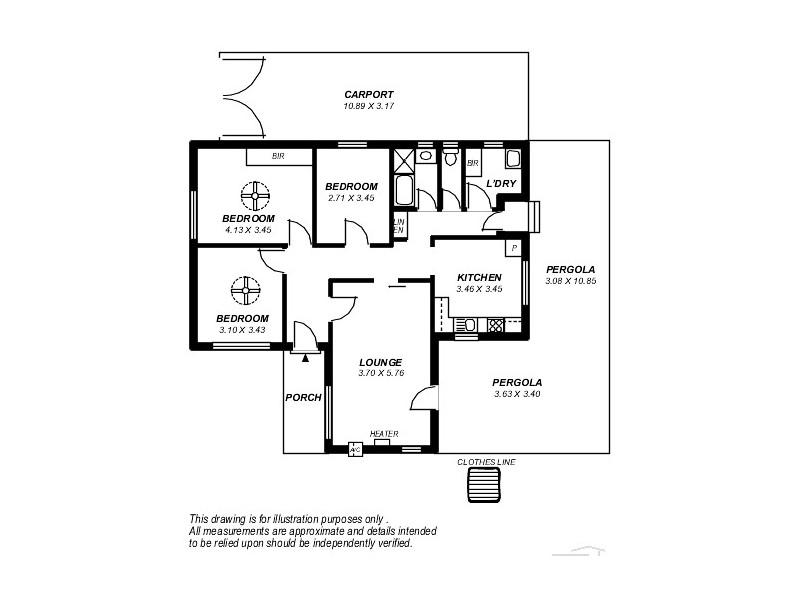 33 Flavian Crescent, Morphett Vale SA 5162 Floorplan