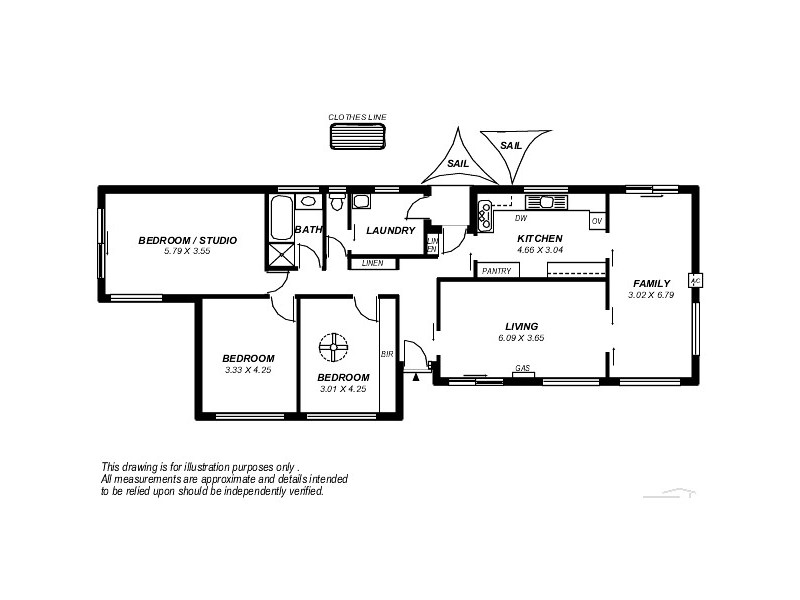 39 Third Avenue, Moana SA 5169 Floorplan