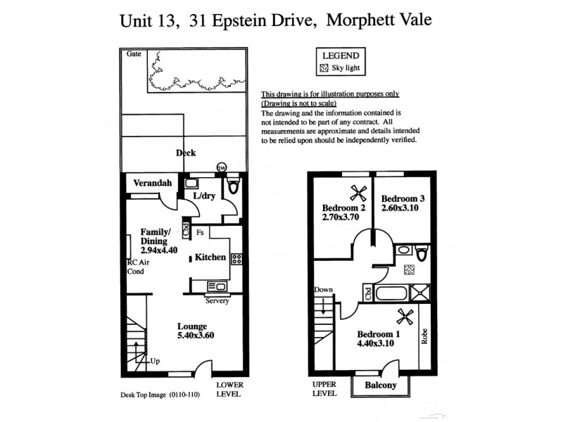 13/31 Epstein Drive, Morphett Vale SA 5162 Floorplan