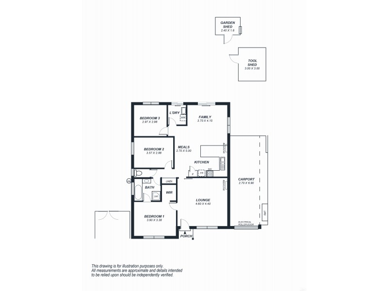 218 Honeypot Road, Huntfield Heights SA 5163 Floorplan