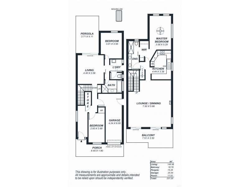 54 Witton Road, Christies Beach SA 5165 Floorplan