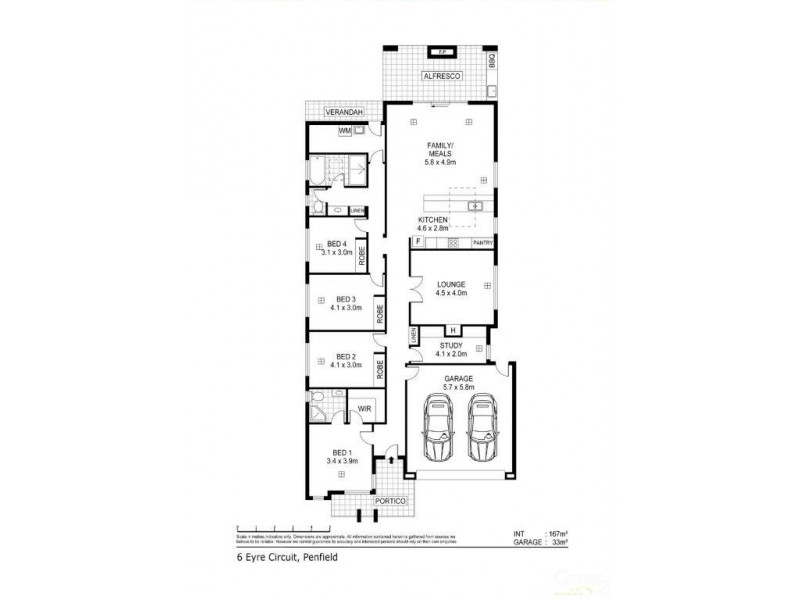 6 Eyre Circuit, Penfield SA 5121 Floorplan