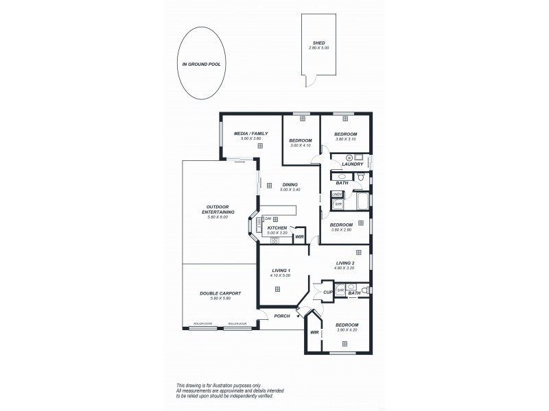 48 Northumberland  Rd, Onkaparinga Hills SA 5163 Floorplan