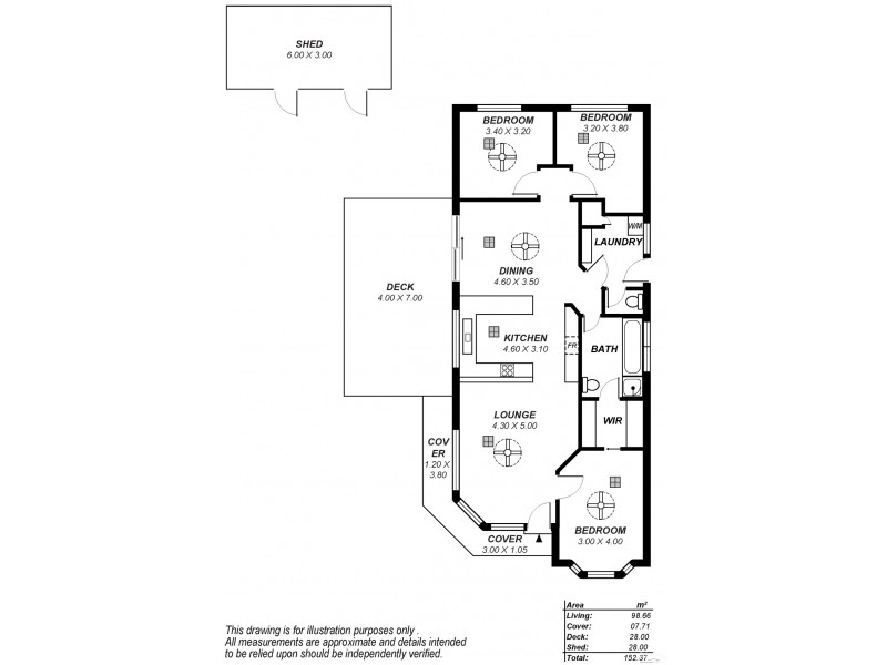 72 Penneys Hill Road, Hackham SA 5163 Floorplan